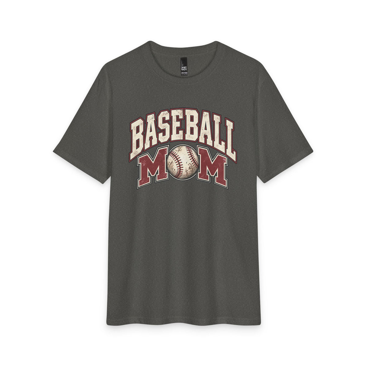 Baseball Mom T-Shirt | Soft Vintage Tri-Blend Baseball Mom Tee Game Day Gift Travel Ball Mom