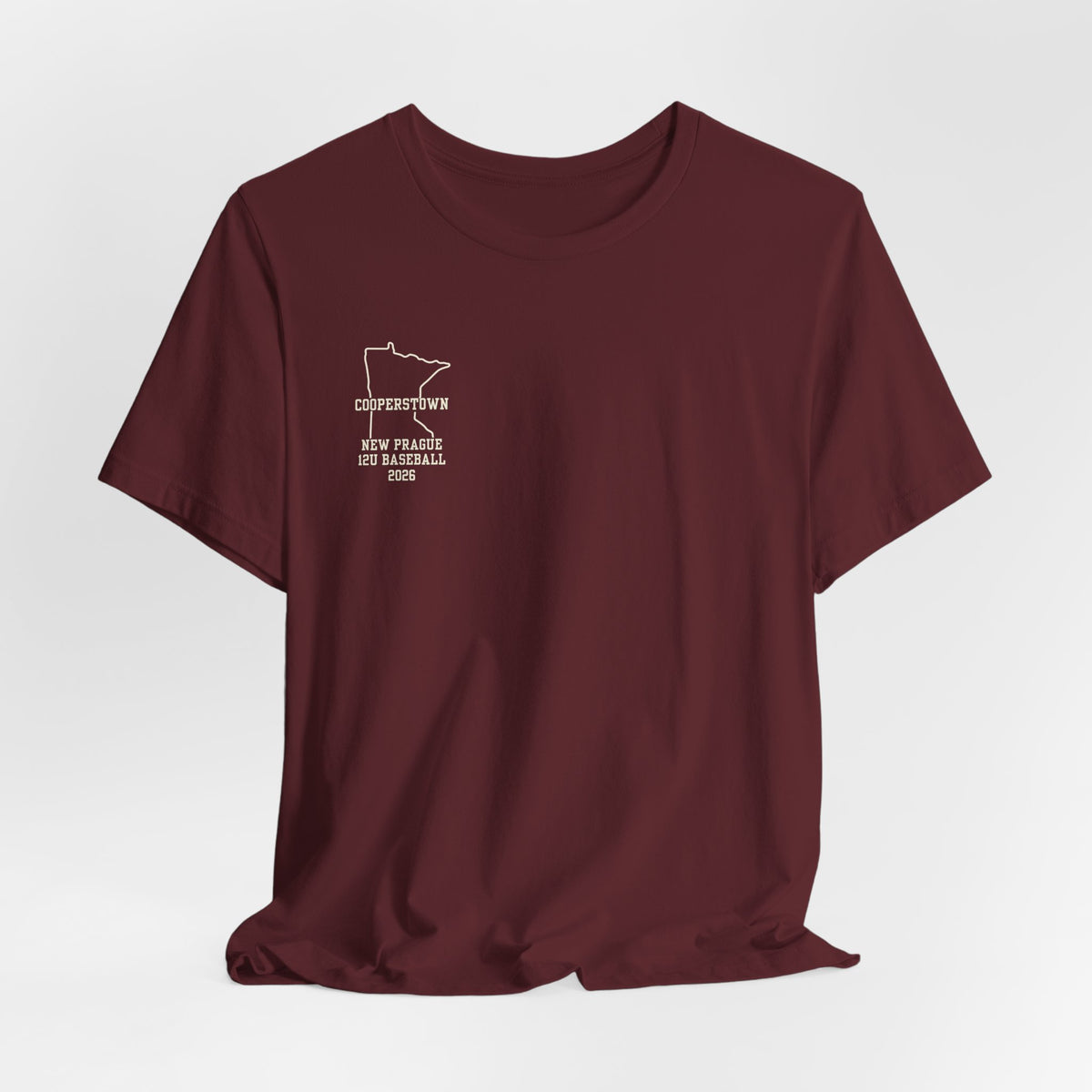 Cooperstown 2026 New Prague Team - Bella+Canvas t-shirt Simple