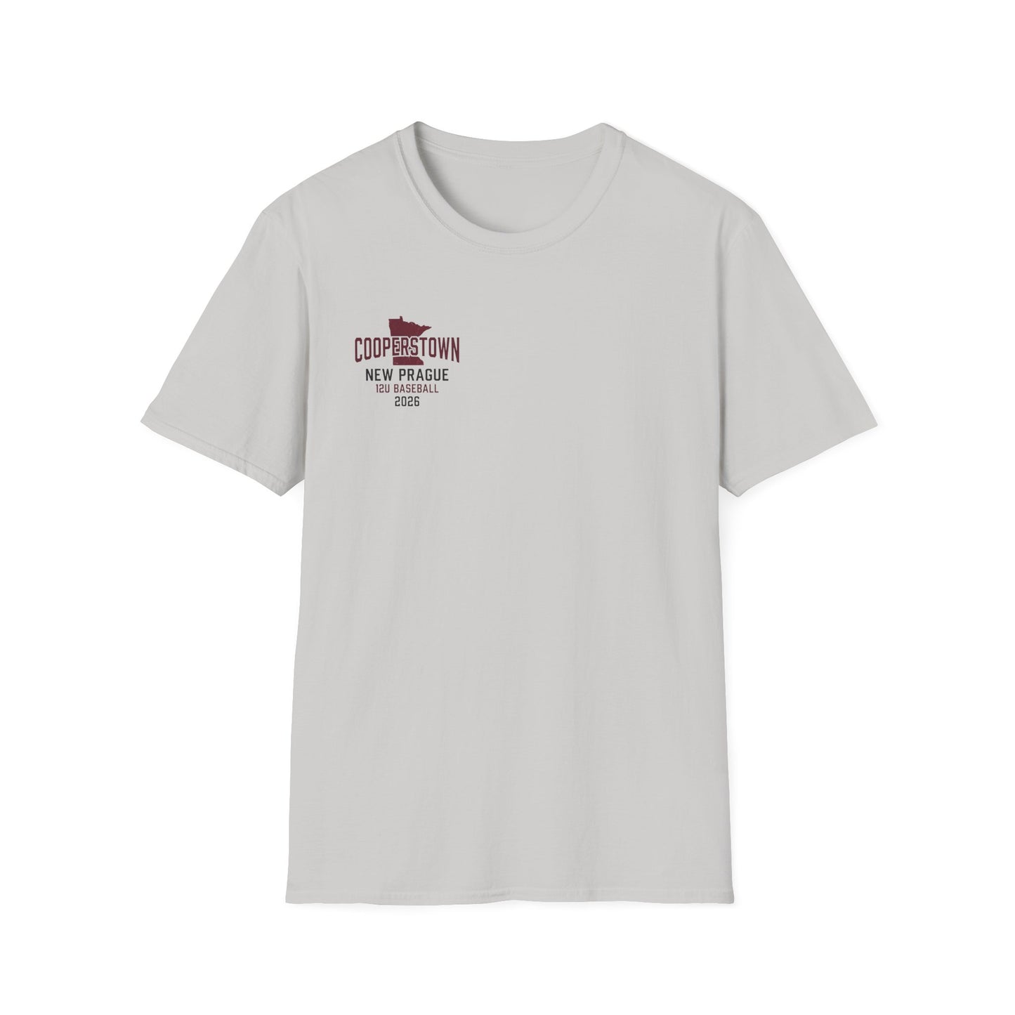 Cooperstown 2026 New Prague Team Softstyle Tee -Gildan 64000 (main)