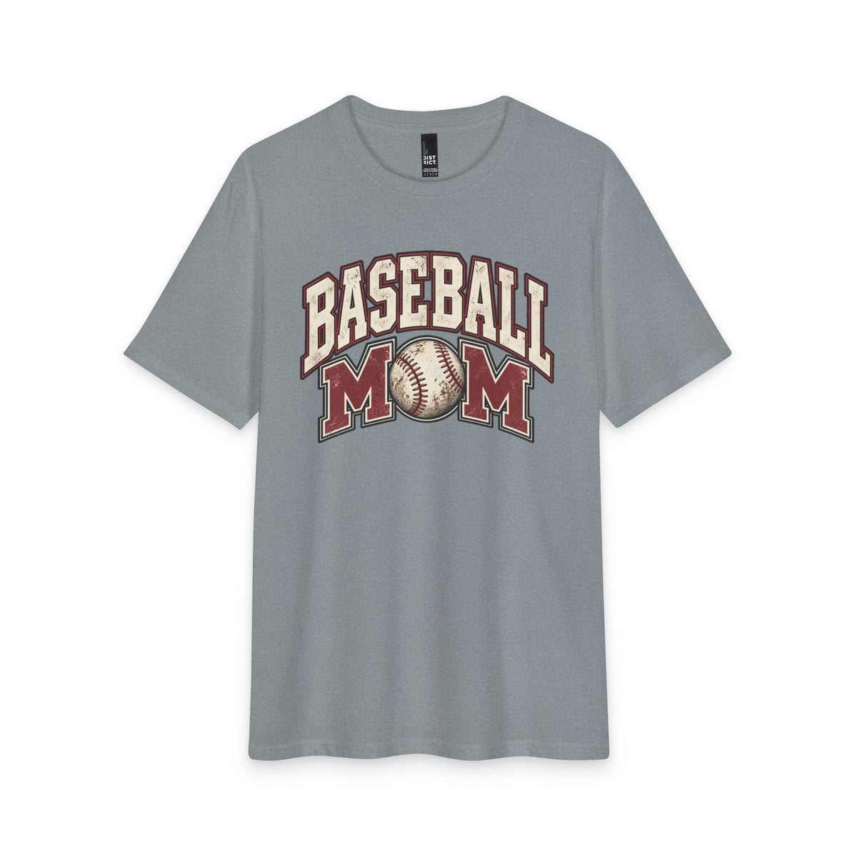 Baseball Mom T-Shirt | Soft Vintage Tri-Blend Baseball Mom Tee Game Day Gift Travel Ball Mom
