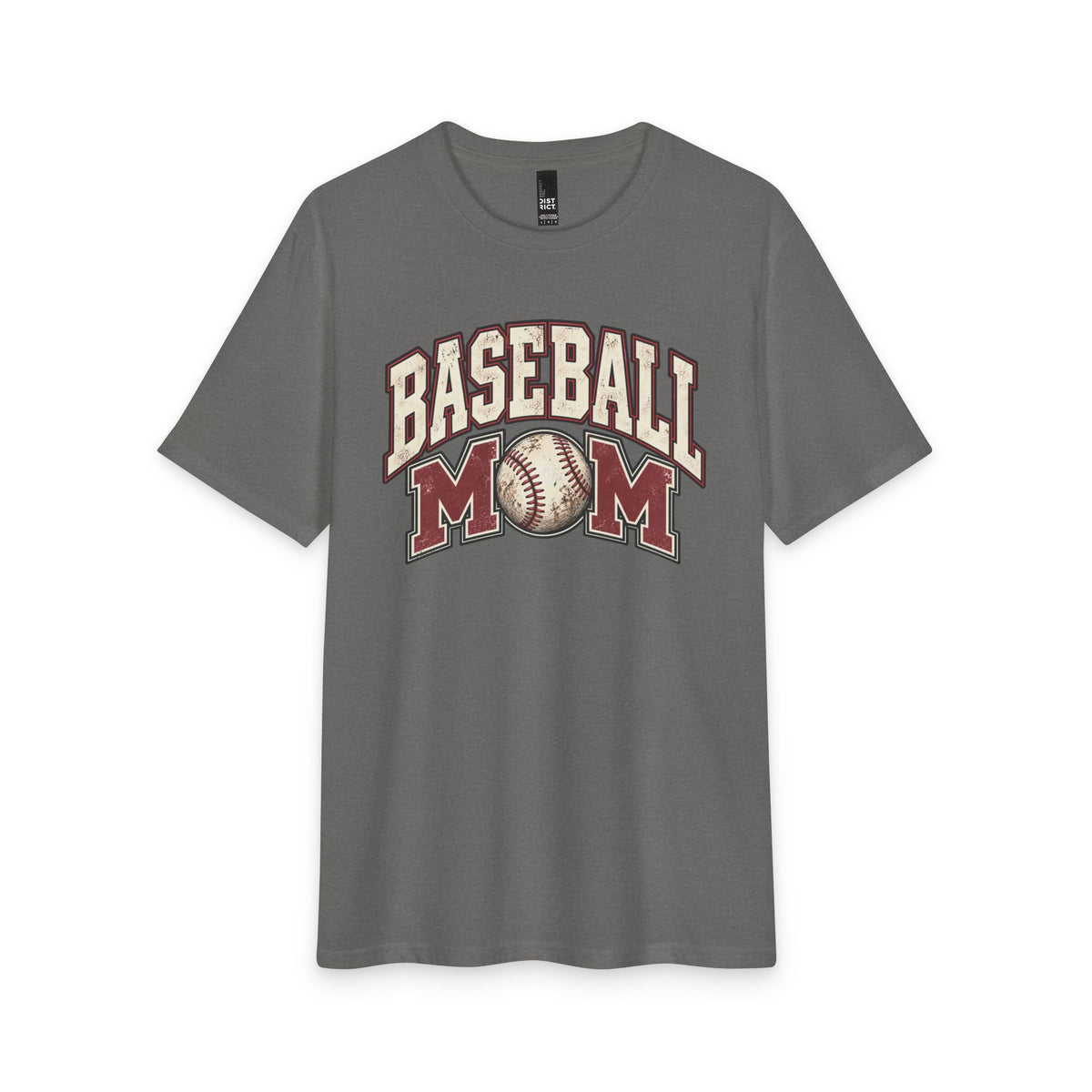 Baseball Mom T-Shirt | Soft Vintage Tri-Blend Baseball Mom Tee Game Day Gift Travel Ball Mom