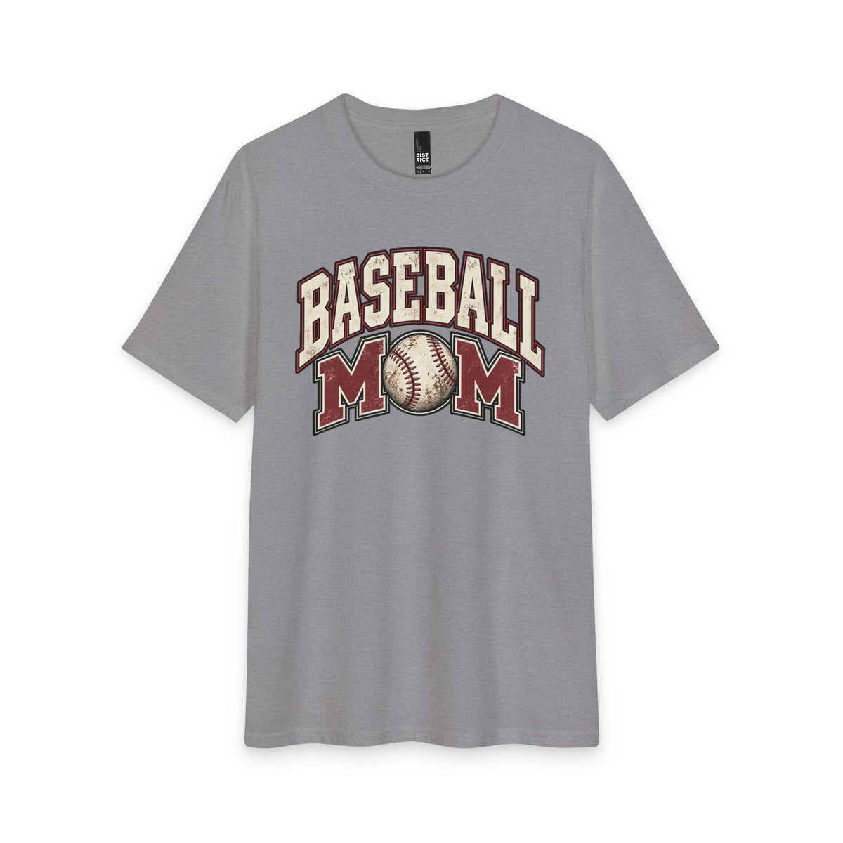 Baseball Mom T-Shirt | Soft Vintage Tri-Blend Baseball Mom Tee Game Day Gift Travel Ball Mom