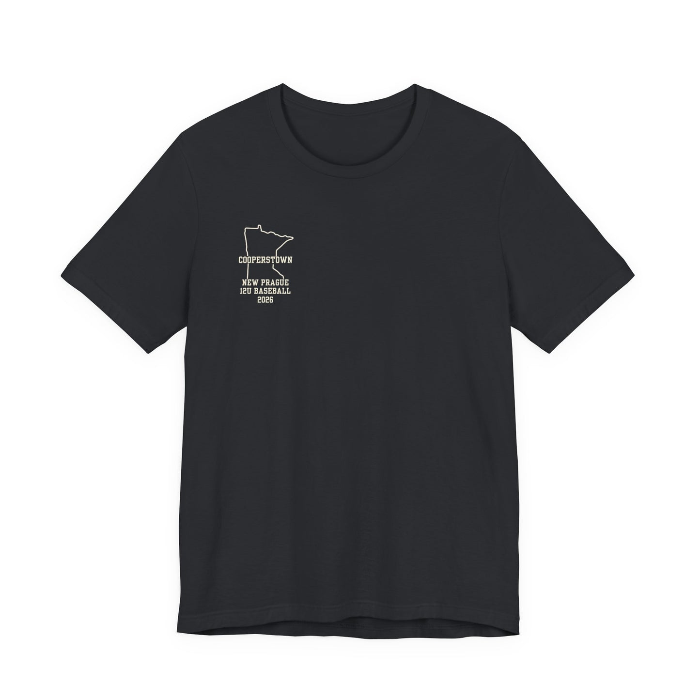 New Prague Cooperstown Team Crew Tee  Bella+Canvas · 3001