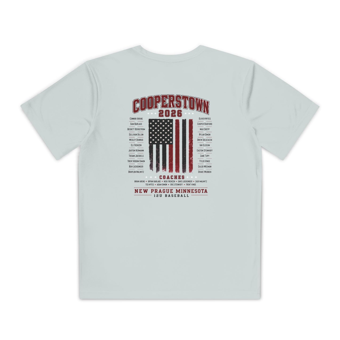 Youth SportTek Cooperstown 2026 Team Tee - Athletic