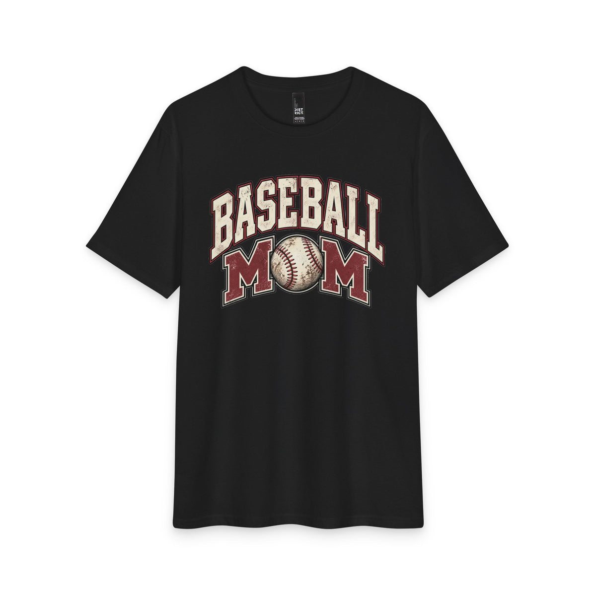 Baseball Mom T-Shirt | Soft Vintage Tri-Blend Baseball Mom Tee Game Day Gift Travel Ball Mom