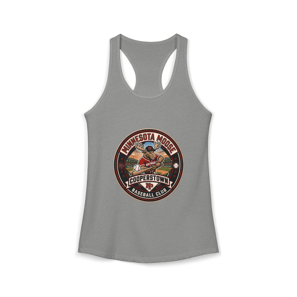 Minnesota Moose Cooperstown 2026 - racerback tank