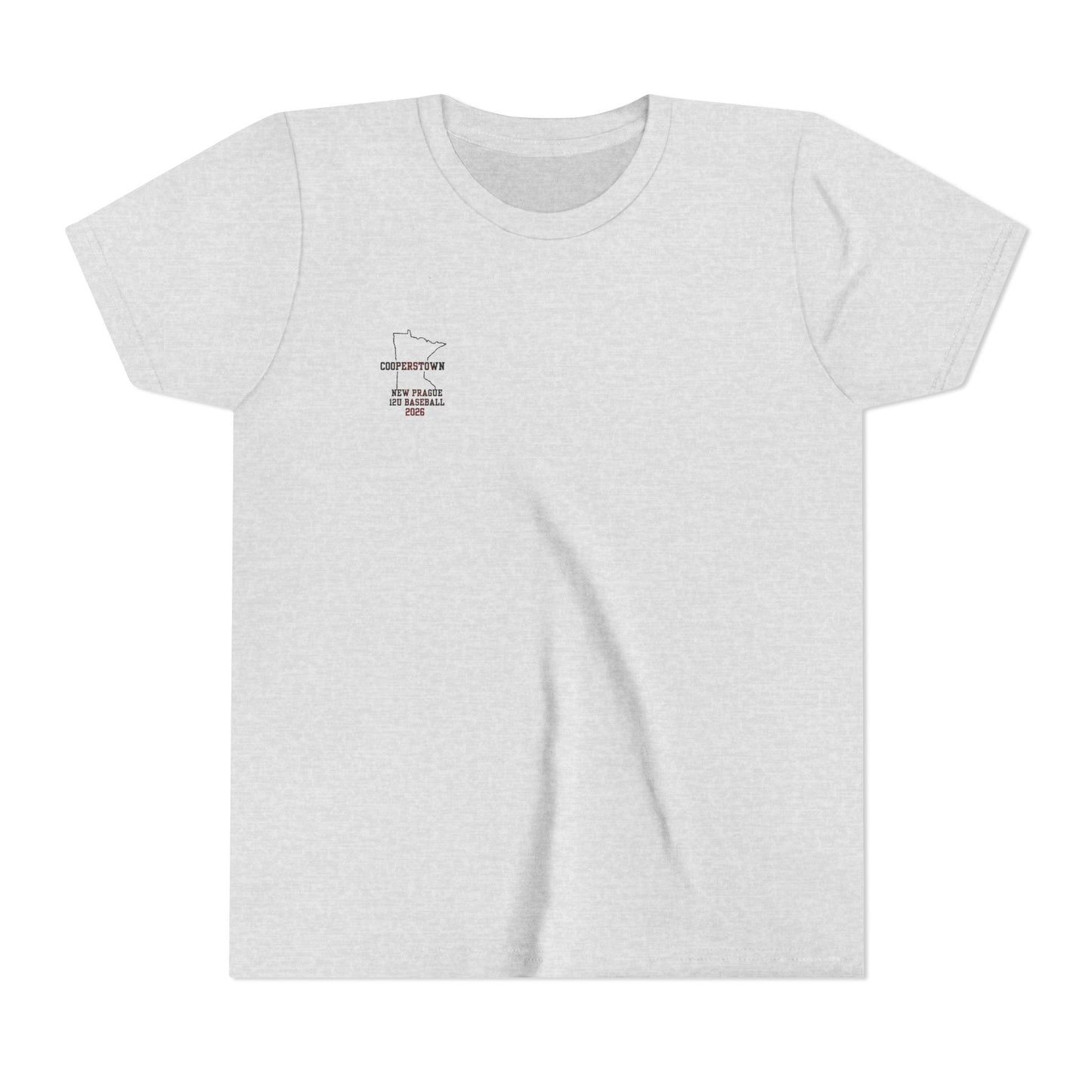 Youth Baseball Team Tee – New Prague 12U Cooperstown 2026