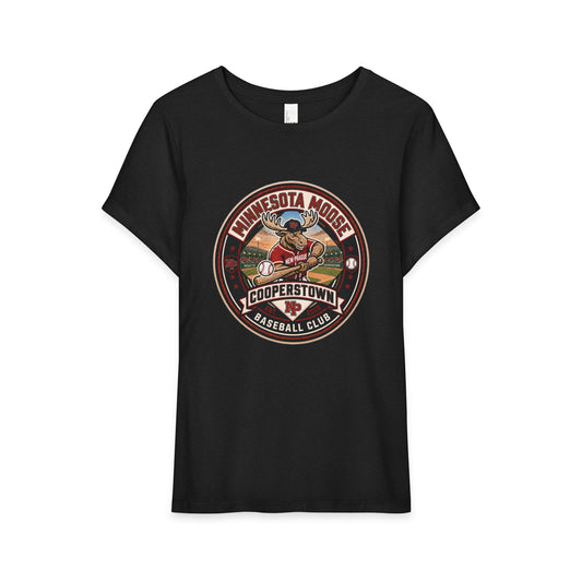 Minnesota Moose Cooperstown Baseball Club - Women’s Perfect Tri Tee