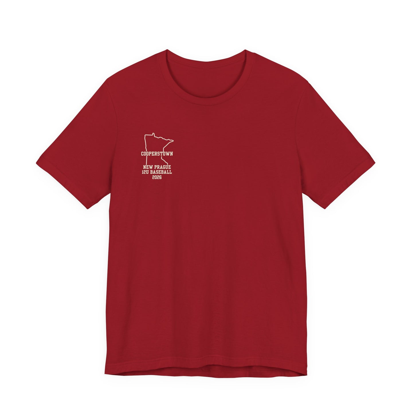 Cooperstown 2026 New Prague Team - Bella+Canvas t-shirt Simple