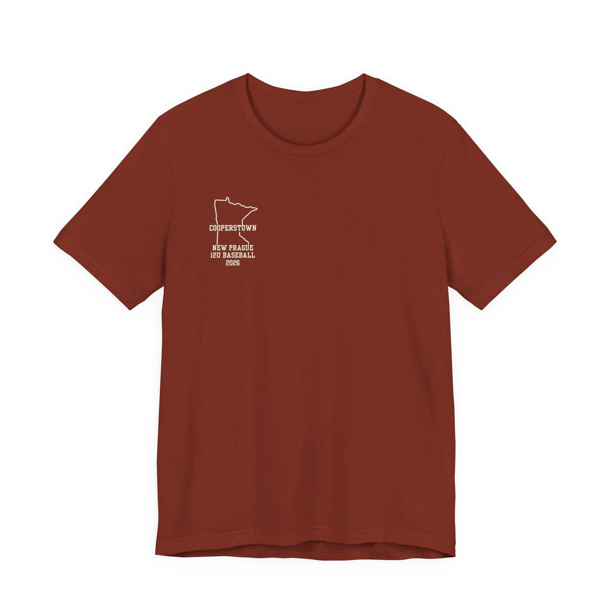 Cooperstown 2026 New Prague Team - Bella+Canvas t-shirt Simple