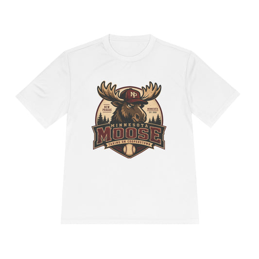 Sports Tek Minnesota Moose Logo Tee — Vintage Outdoors Sports Shirt