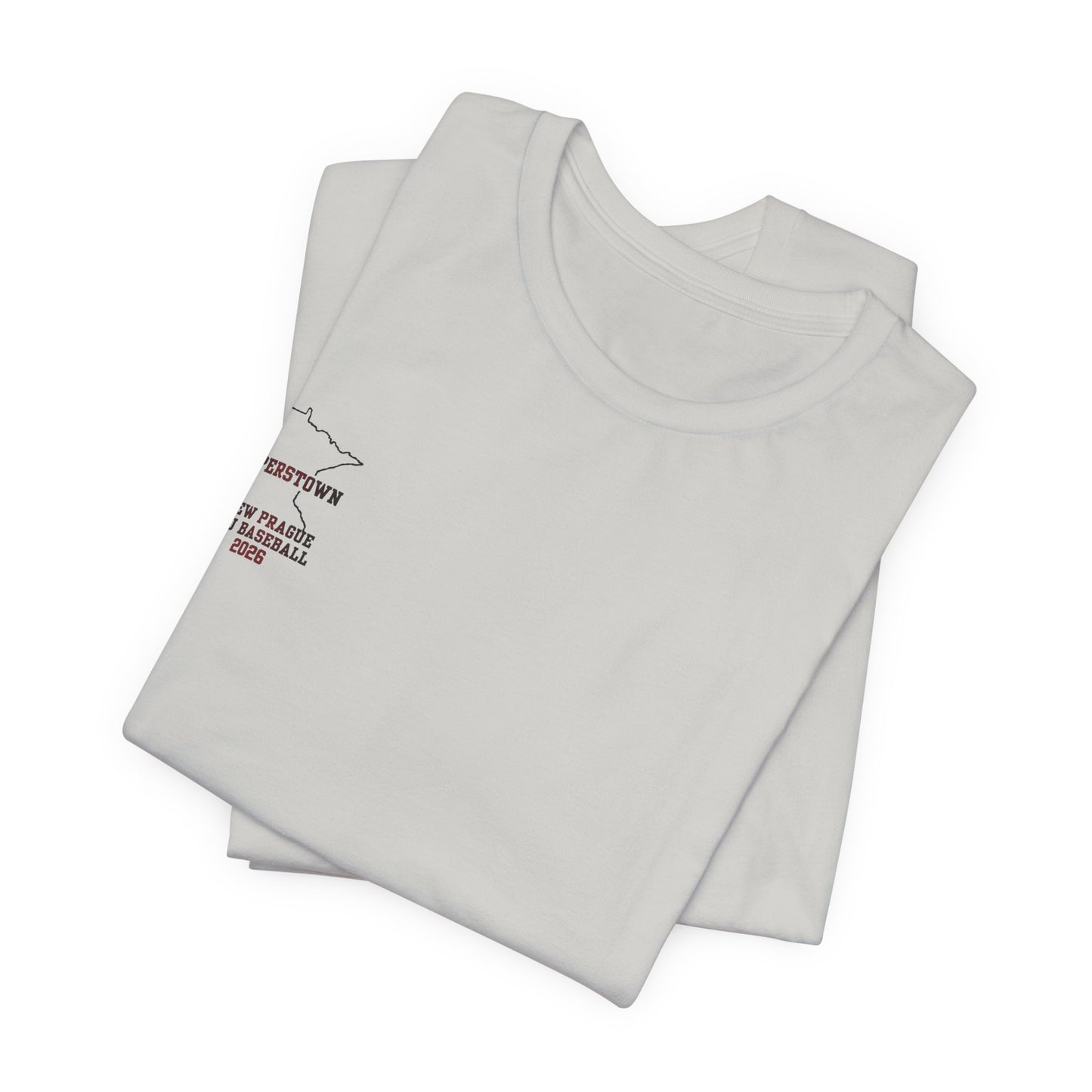 New Prague 12U Baseball Team Tee — Cooperstown 2026 Coaches & Player Roster