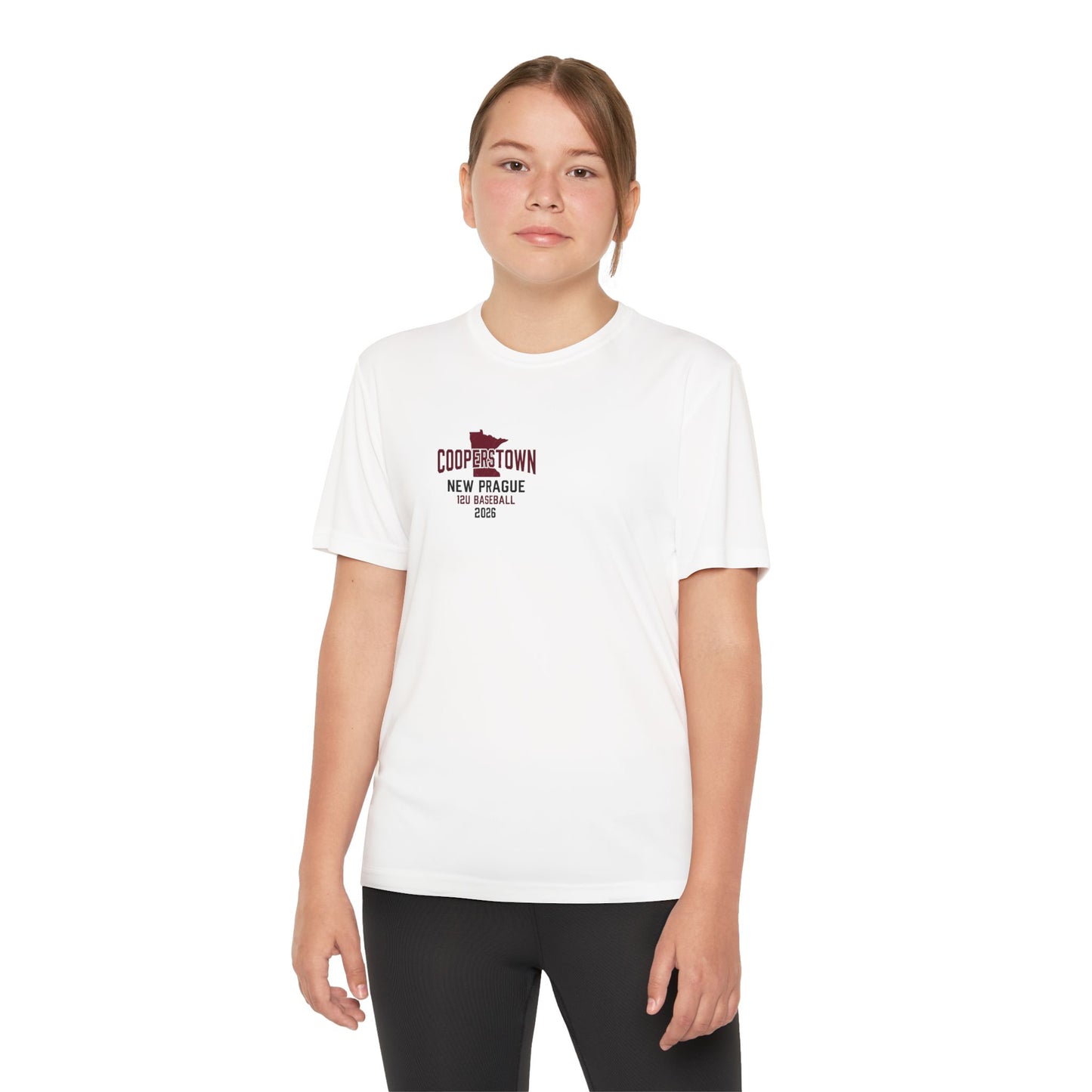 Youth SportTek Cooperstown 2026 Team Tee - Athletic