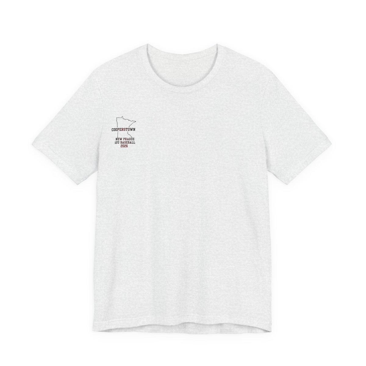 Cooperstown 2026 New Prague Team - Bella+Canvas t-shirt Simple