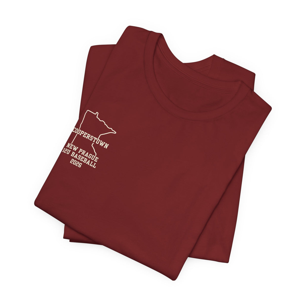 Cooperstown 2026 New Prague Team - Bella+Canvas t-shirt Simple