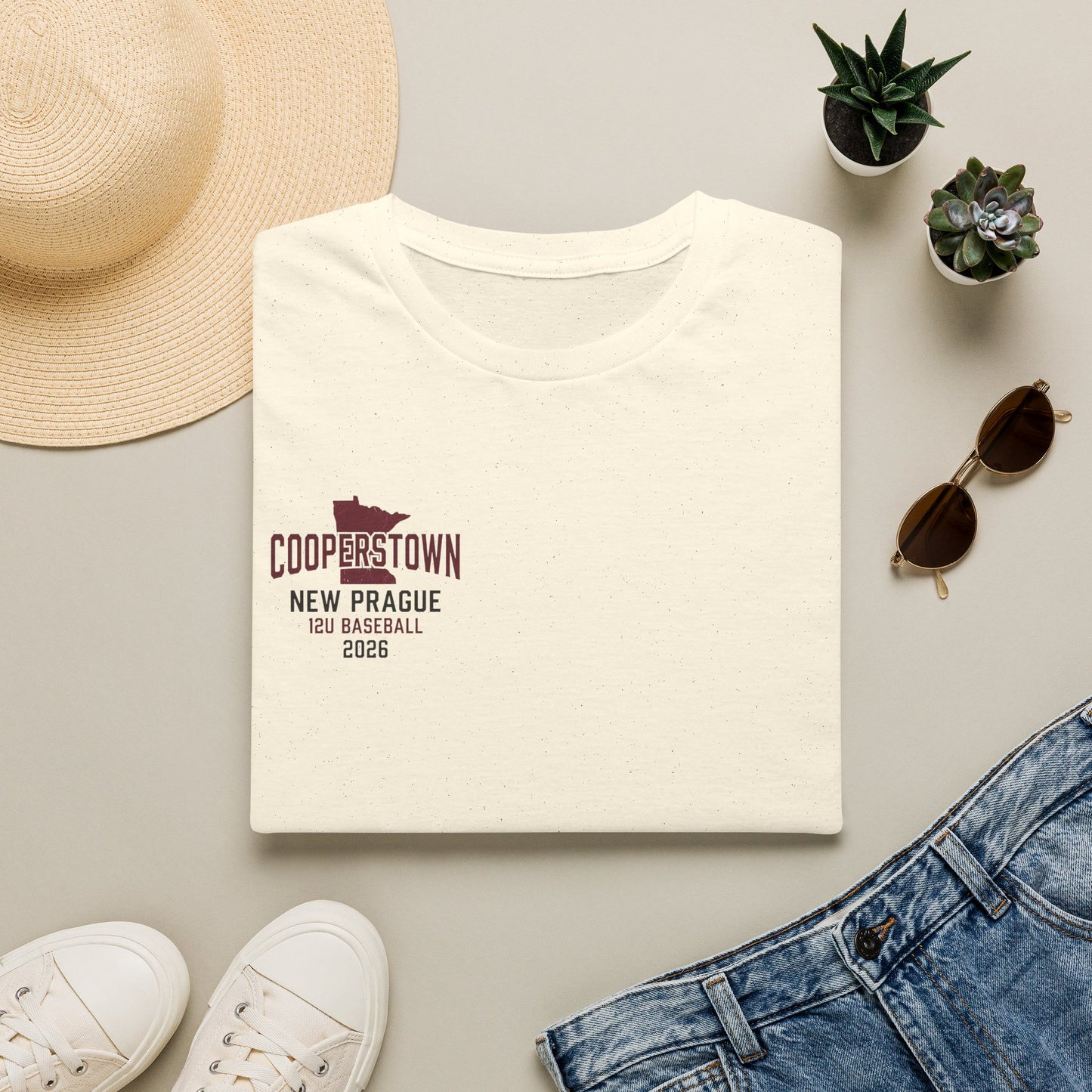 Cooperstown New Prague 12U Baseball 2026 T-Shirt