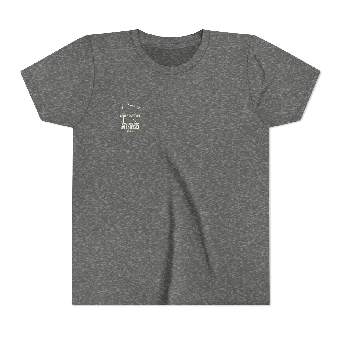 Youth Baseball Team Tee — New Prague 12U Cooperstown Team 2026