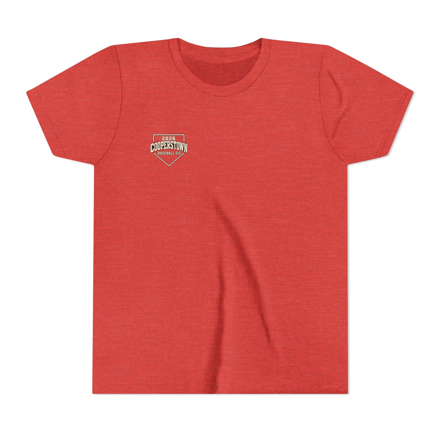 Baseball Sis Youth Tee Cooperstown 2026 Roster