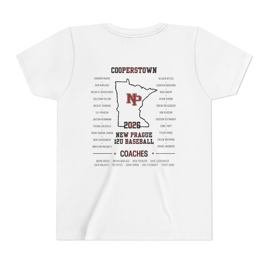 Cooperstown 2026 New Prague Team - youth t-shirt simple