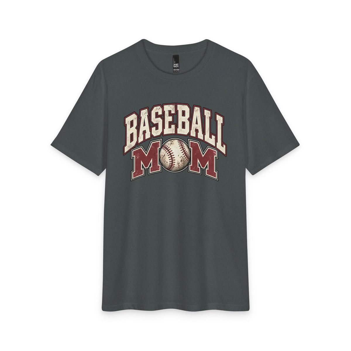 Baseball Mom T-Shirt | Soft Vintage Tri-Blend Baseball Mom Tee Game Day Gift Travel Ball Mom