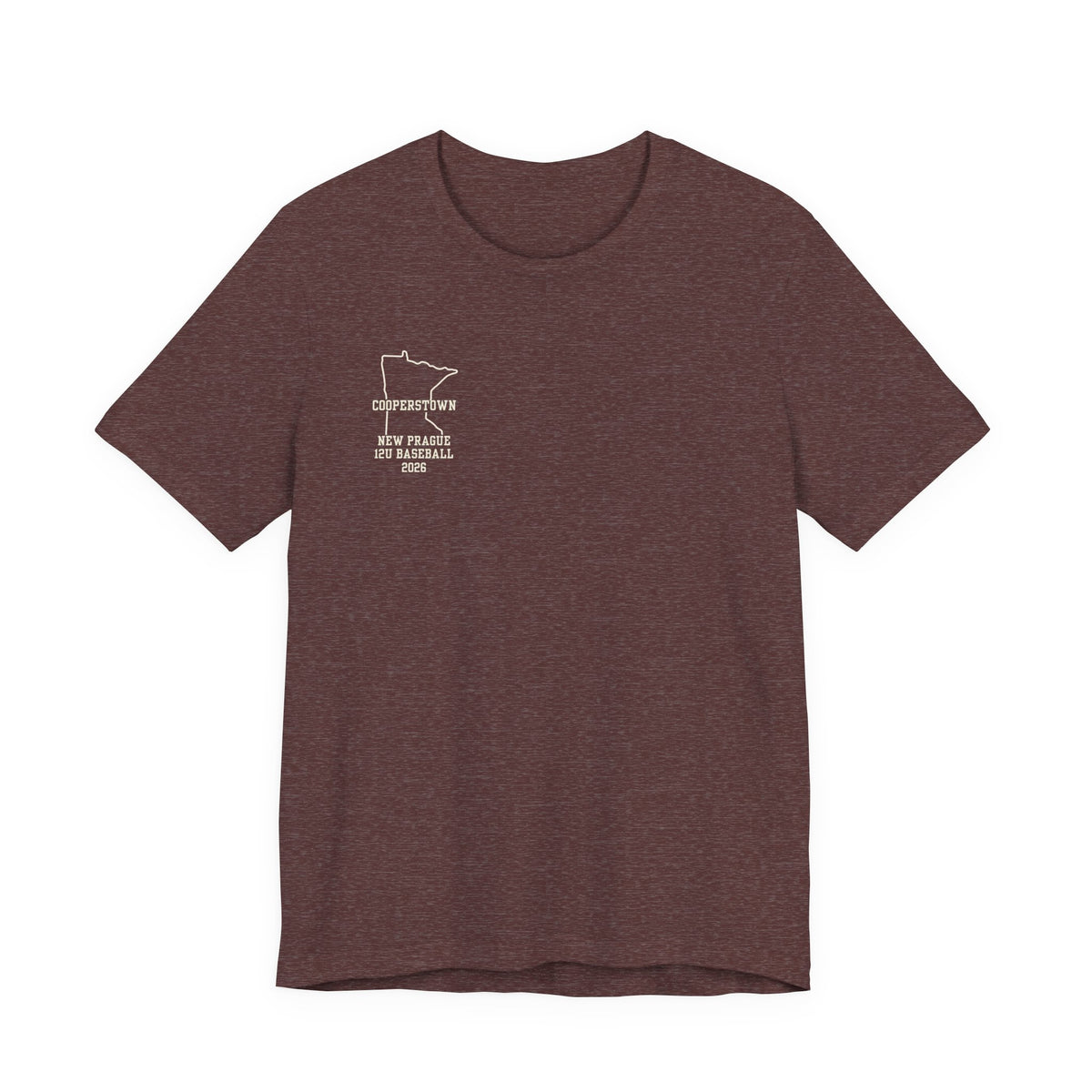 Cooperstown 2026 New Prague Team - Bella+Canvas t-shirt Simple