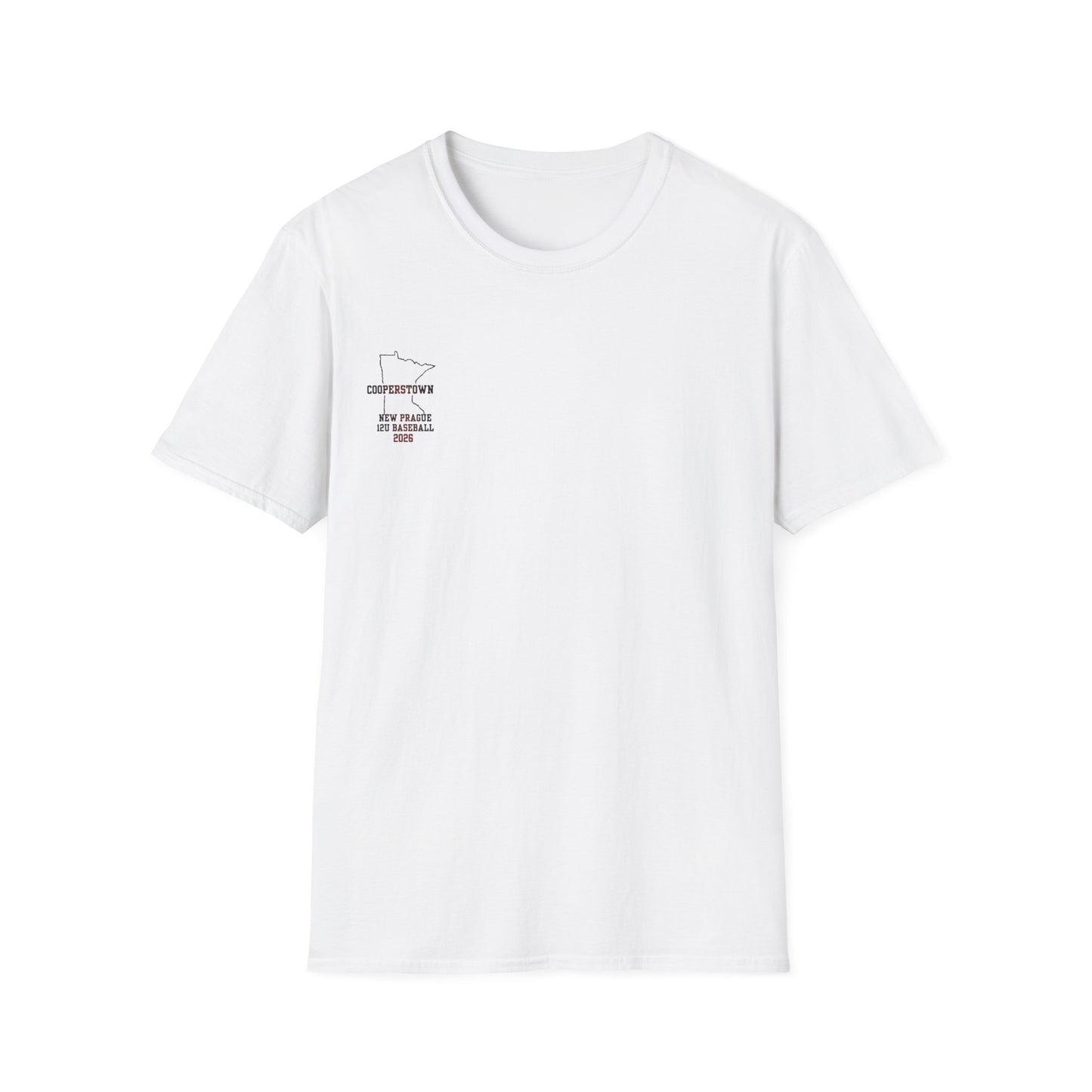 Cooperstown 2026 New Prague Team - Gildan Softstyle t-shirt Simple