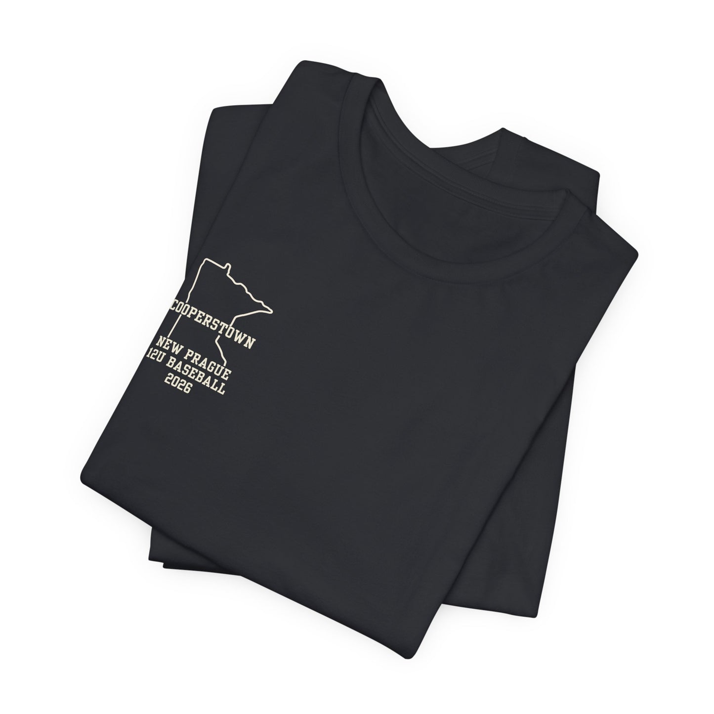 New Prague Cooperstown Team Crew Tee  Bella+Canvas · 3001