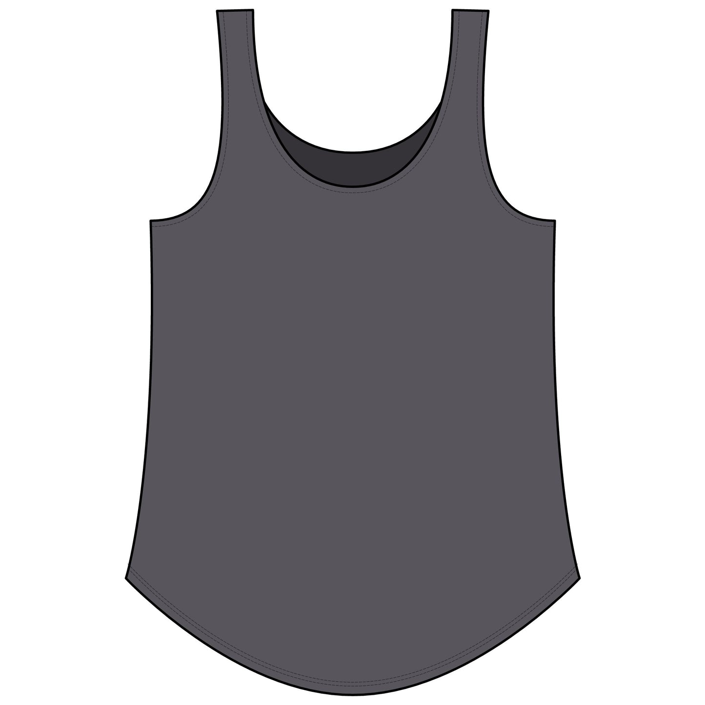 Ladies Minnesota Moose Women's Festival Tank Top Next Level 5033