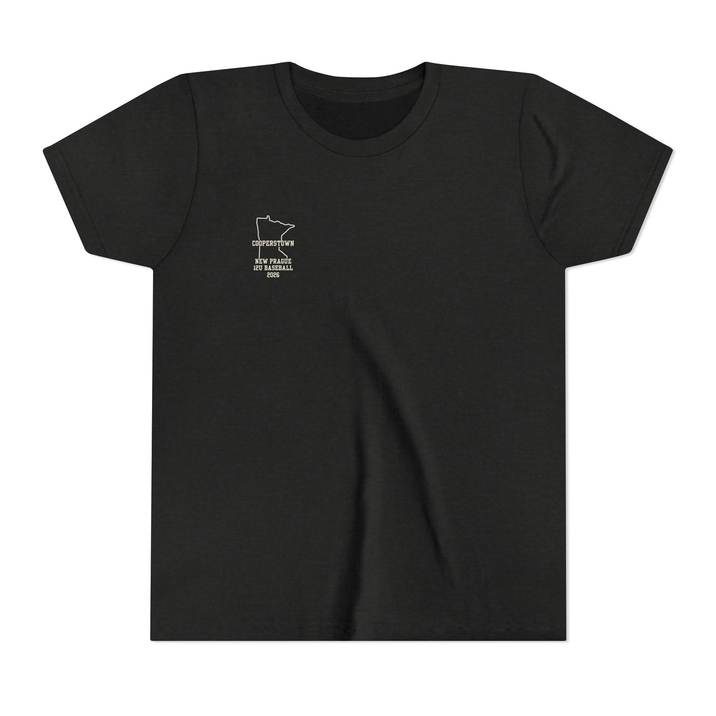 Youth Baseball Team Tee — New Prague 12U Cooperstown Team 2026