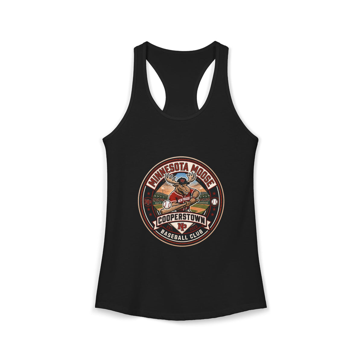 Minnesota Moose Cooperstown 2026 - racerback tank