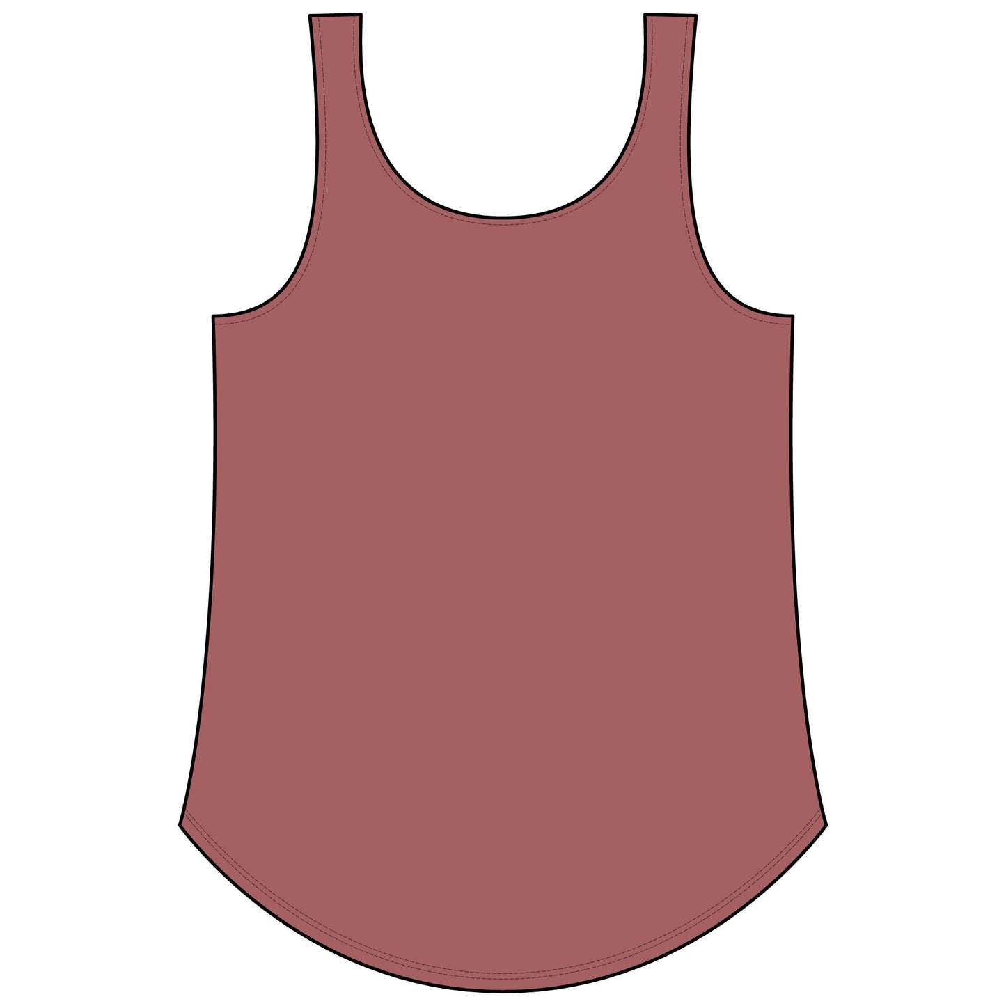 Ladies Minnesota Moose Women's Festival Tank Top Next Level 5033