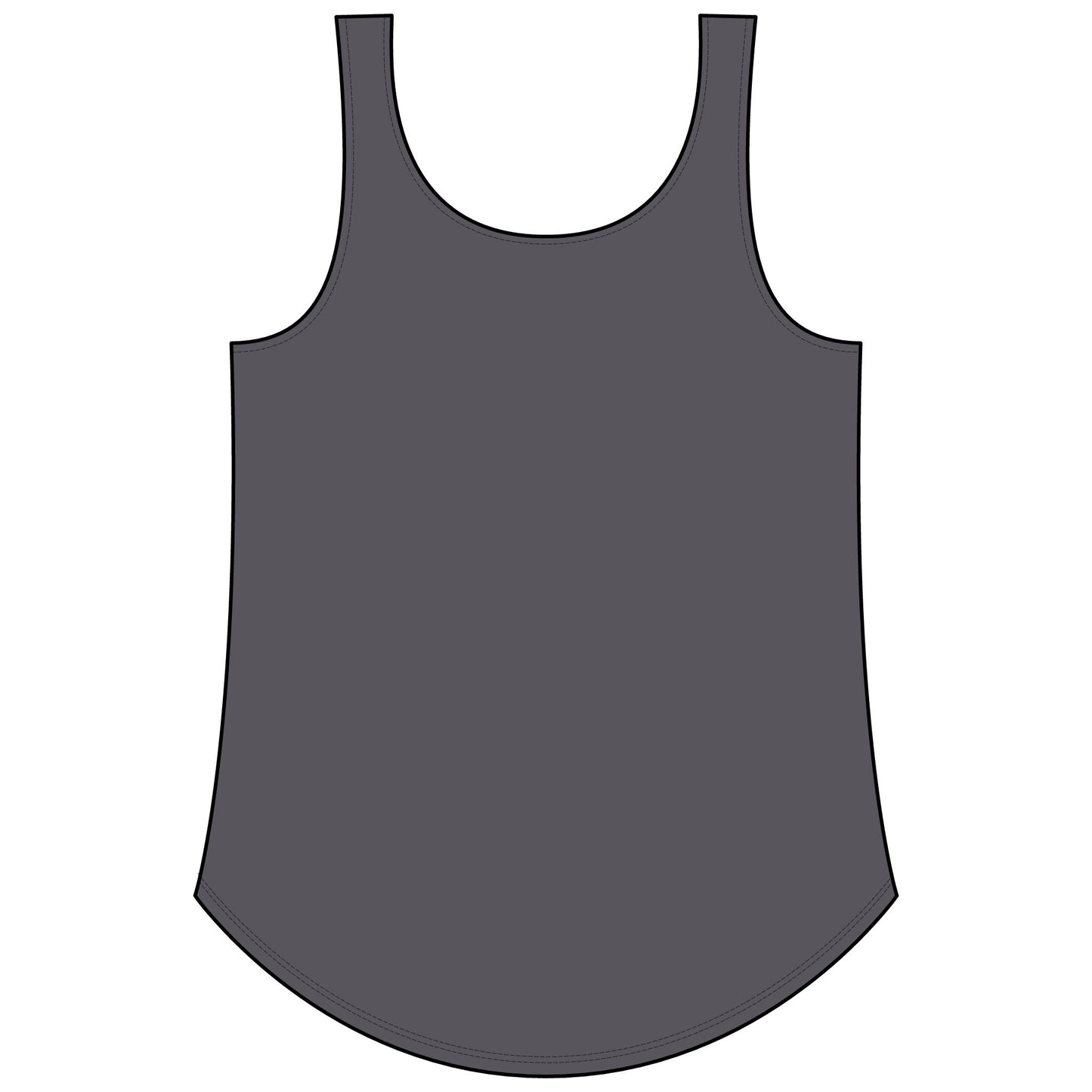 Ladies Minnesota Moose Women's Festival Tank Top Next Level 5033
