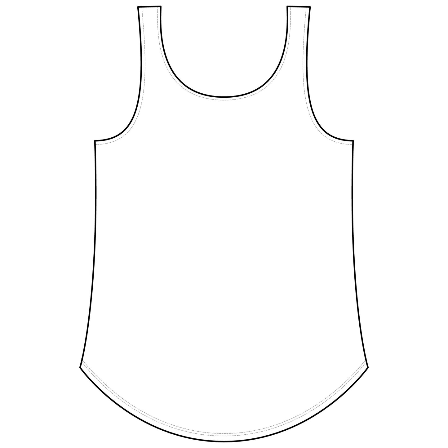 Ladies Minnesota Moose Women's Festival Tank Top Next Level 5033
