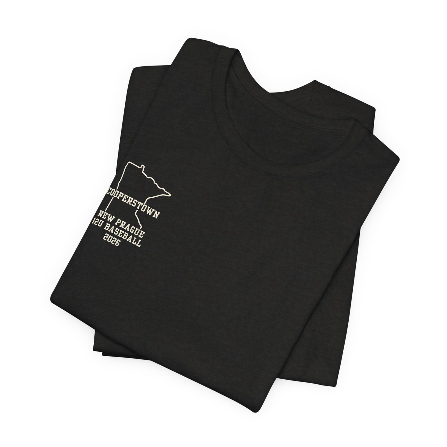 New Prague Cooperstown Team Crew Tee  Bella+Canvas · 3001
