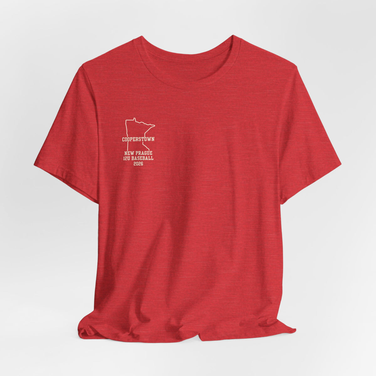 Cooperstown 2026 New Prague Team - Bella+Canvas t-shirt Simple
