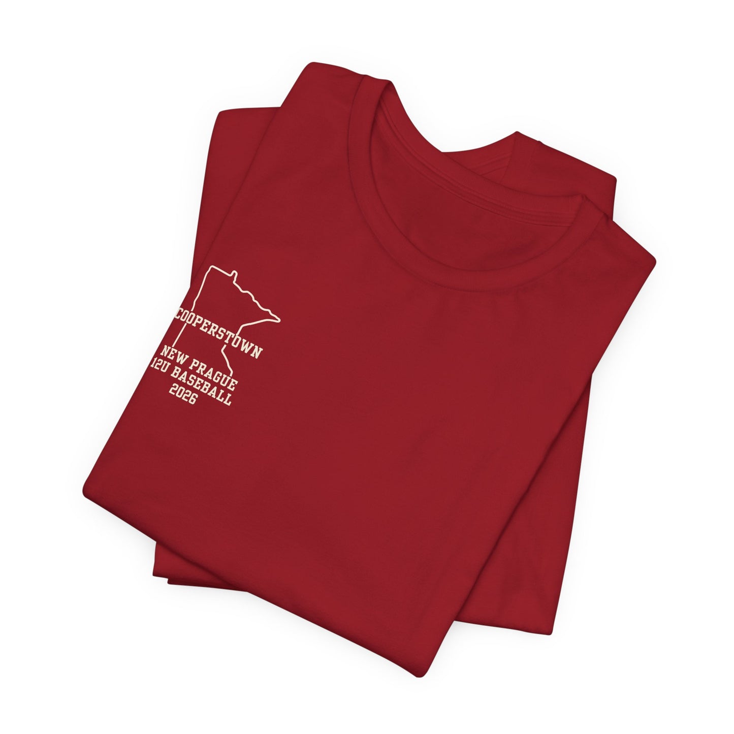 Cooperstown 2026 New Prague Team - Bella+Canvas t-shirt Simple