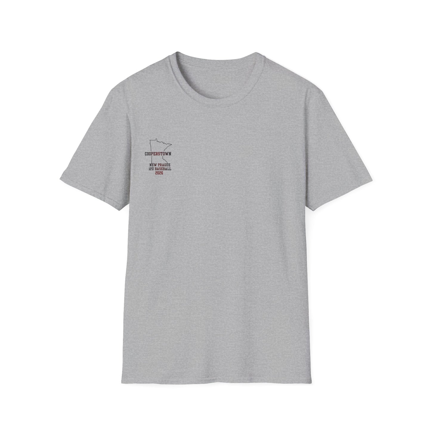Cooperstown 2026 New Prague Team - Gildan Softstyle t-shirt Simple