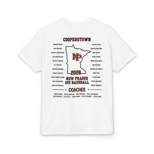 Cooperstown 2026 New Prague Team - Gildan DryBlend t-shirt Simple
