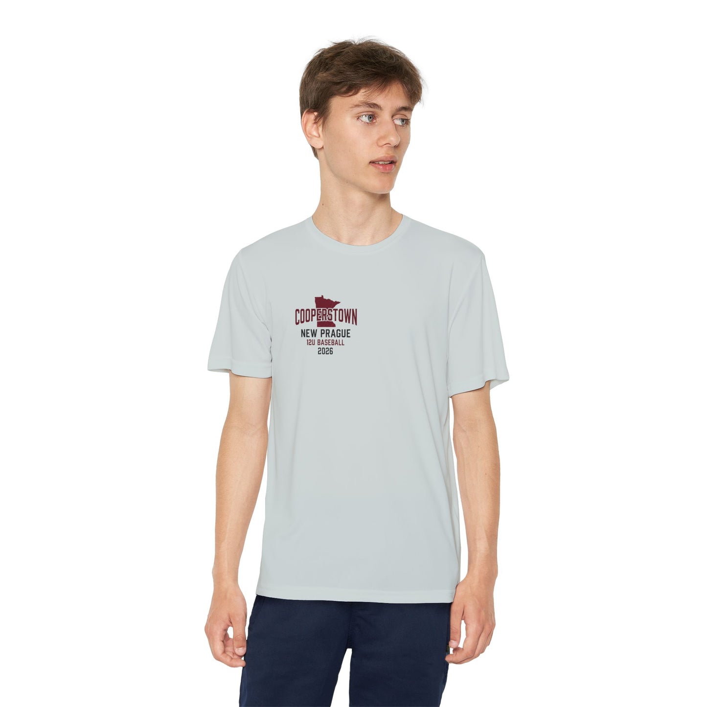 Youth SportTek Cooperstown 2026 Team Tee - Athletic