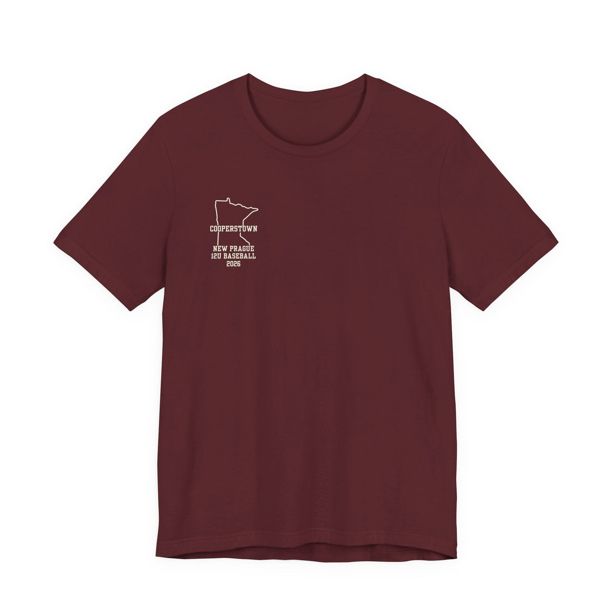 Cooperstown 2026 New Prague Team - Bella+Canvas t-shirt Simple