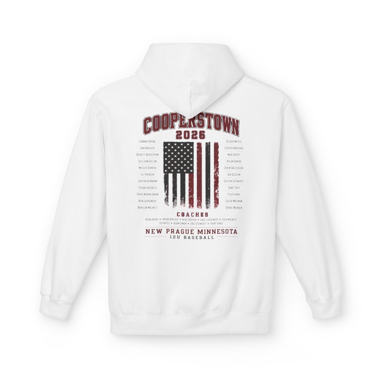 Cooperstown 2026 Baseball Team Hoodie
