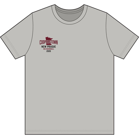 Cooperstown 2026 New Prague Team - Bella+Canvas t-shirt Main