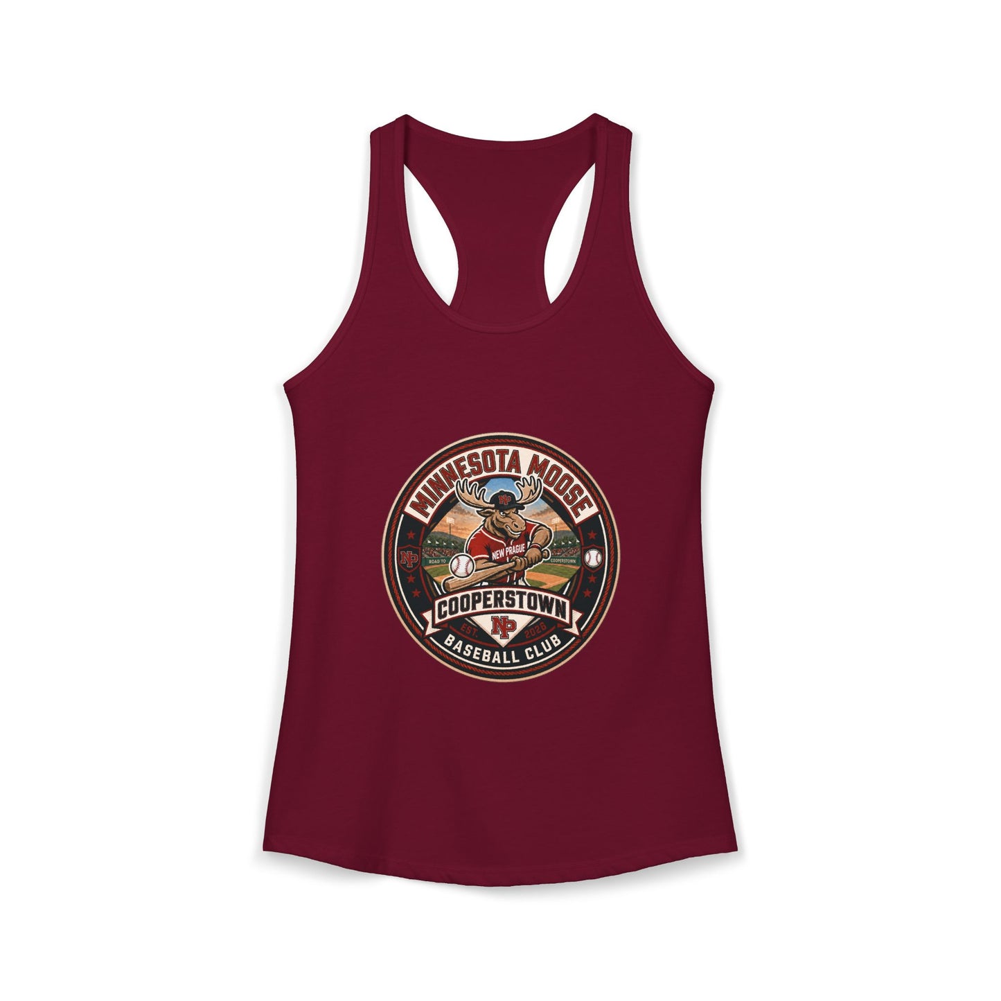 Minnesota Moose Cooperstown 2026 - racerback tank