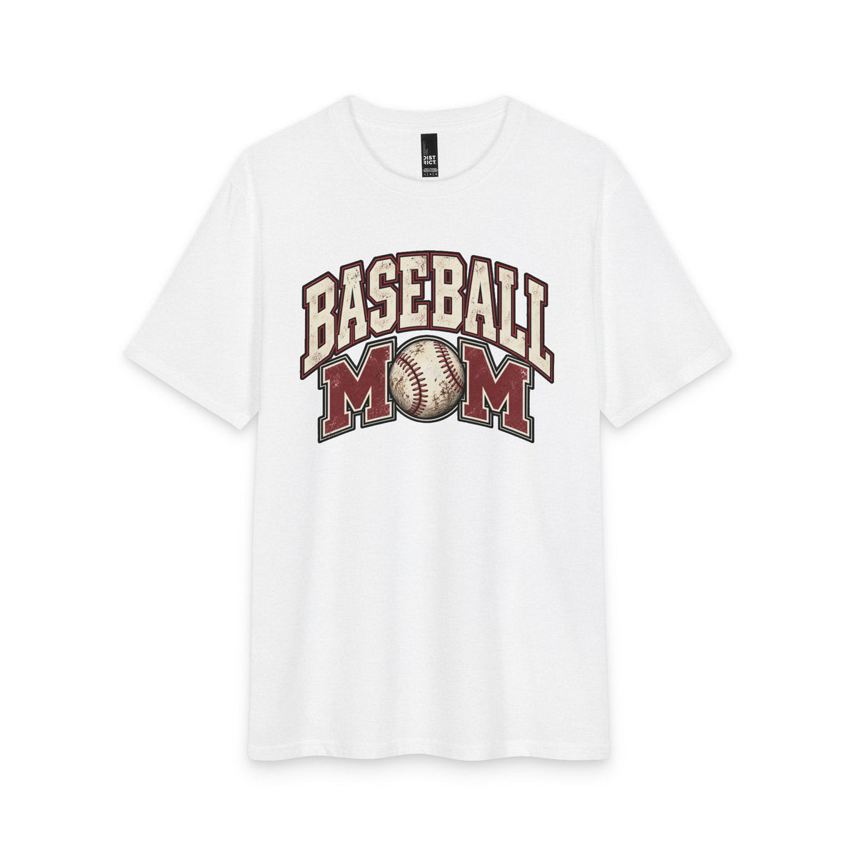 Baseball Mom T-Shirt | Soft Vintage Tri-Blend Baseball Mom Tee Game Day Gift Travel Ball Mom
