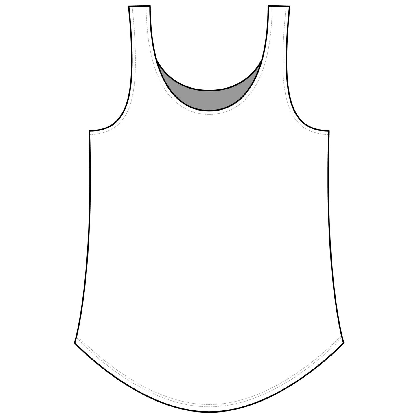 Ladies Minnesota Moose Women's Festival Tank Top Next Level 5033