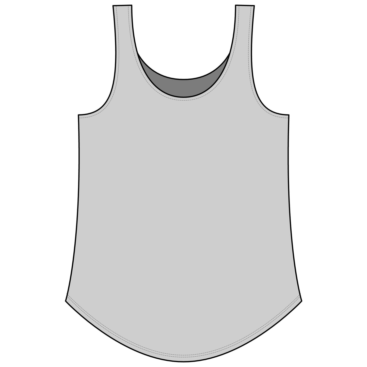 Ladies Minnesota Moose Women's Festival Tank Top Next Level 5033