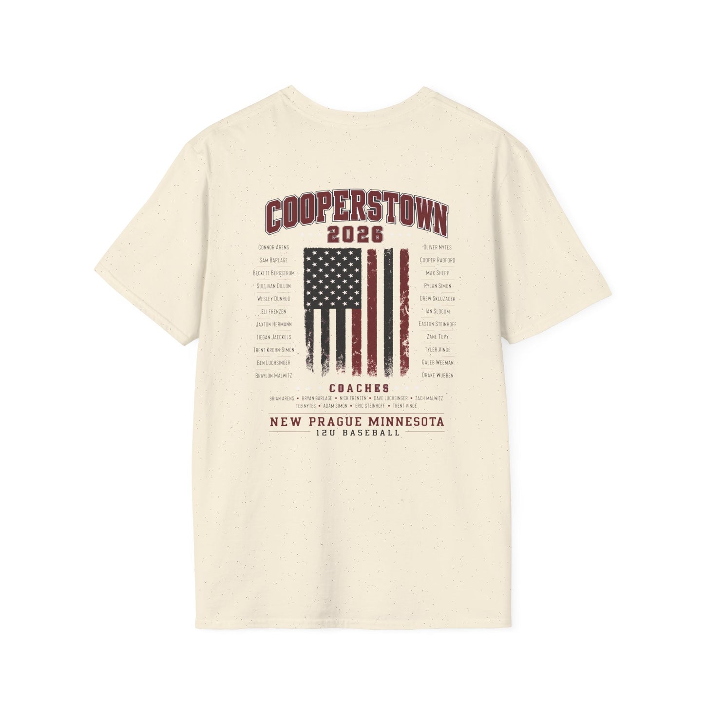 Cooperstown New Prague 12U Baseball 2026 T-Shirt
