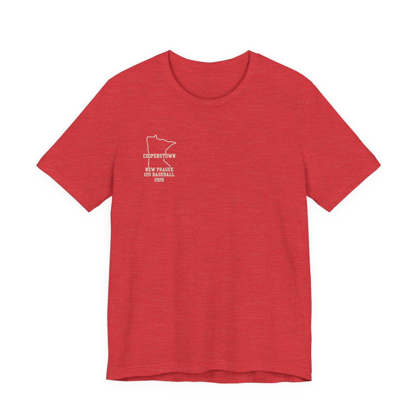 Cooperstown 2026 New Prague Team - Bella+Canvas t-shirt Simple