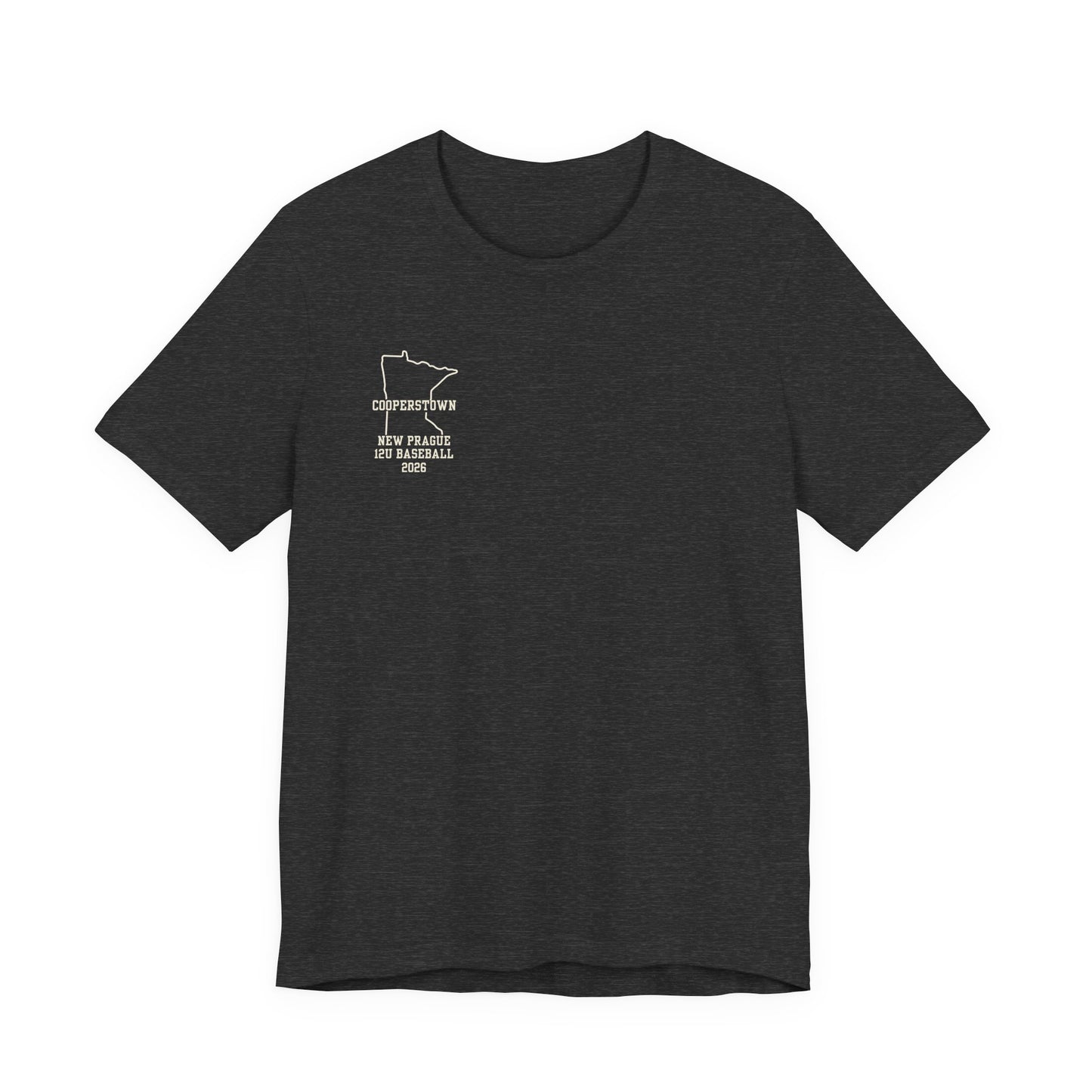 New Prague Cooperstown Team Crew Tee  Bella+Canvas · 3001
