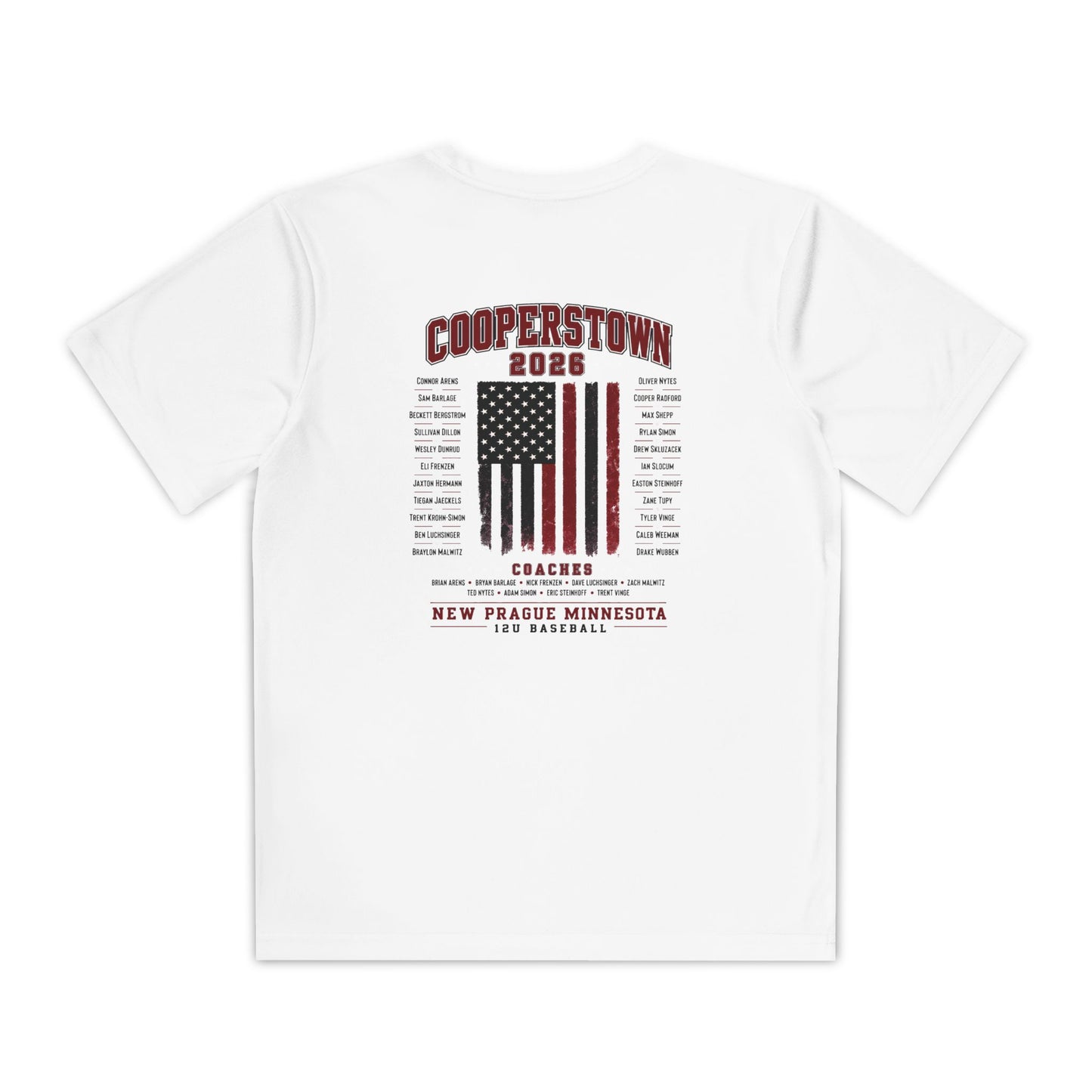 Youth SportTek Cooperstown 2026 Team Tee - Athletic